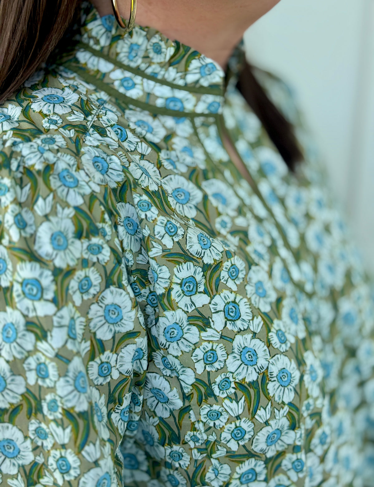 The Floral Poppy Blouse