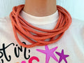 Orange Slub Necklace