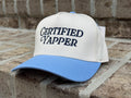 Certified Yapper Two-Toned Vintage Hat