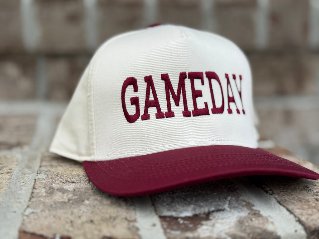 Gameday Two-Toned Vintage Hat
