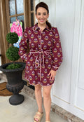 Scallop Trim Dress