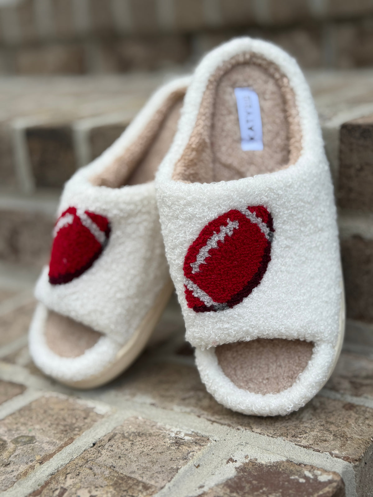 Football Open Toed Slippers
