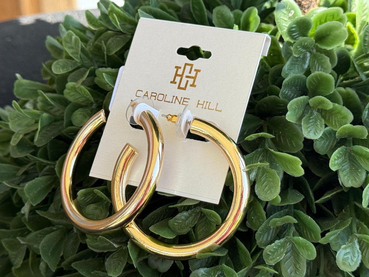 Caroline Hill: Perrineau Hoop Earrings