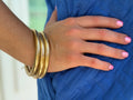 Gold Bangles (Set of 3)