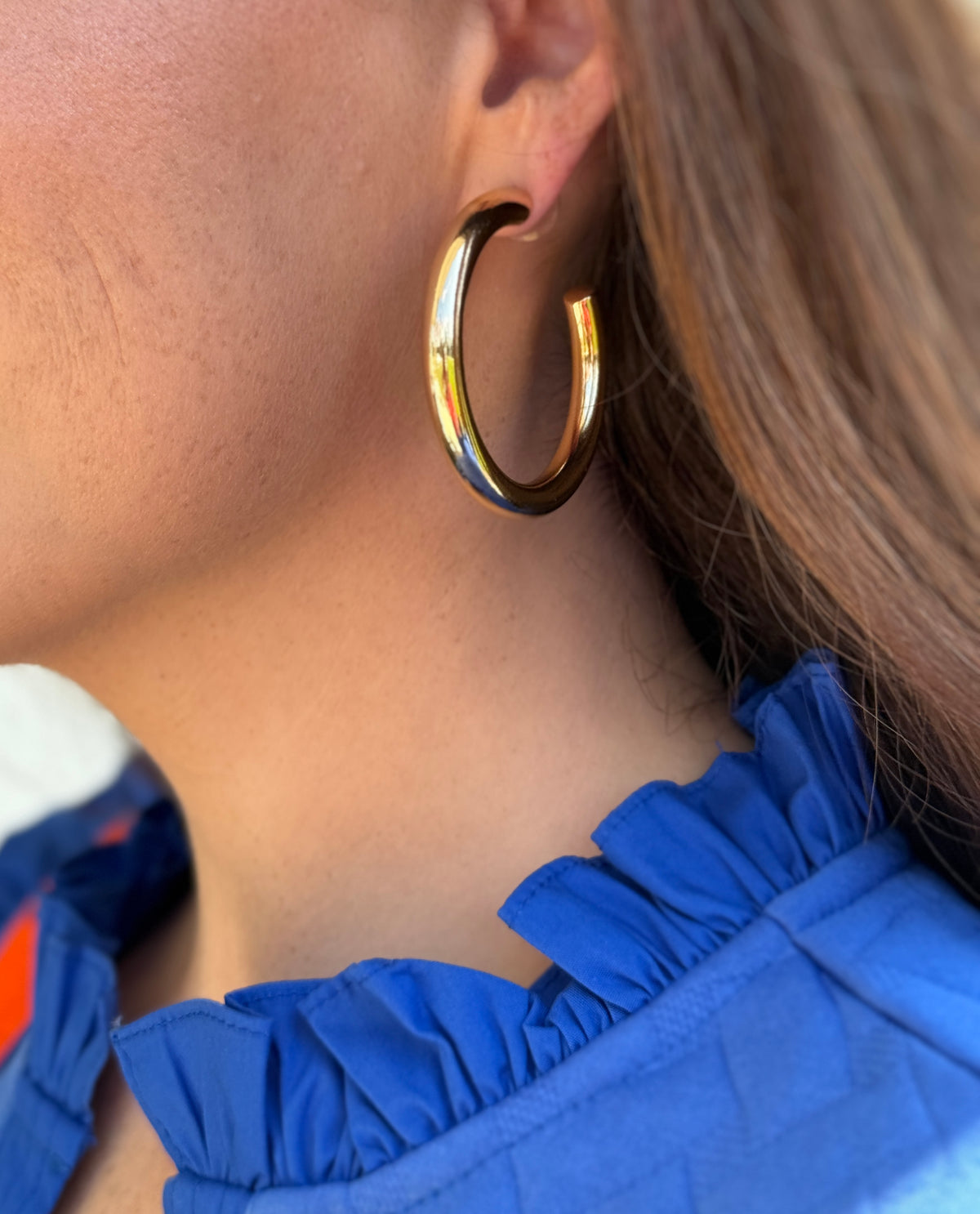 Caroline Hill: Perrineau Hoop Earrings